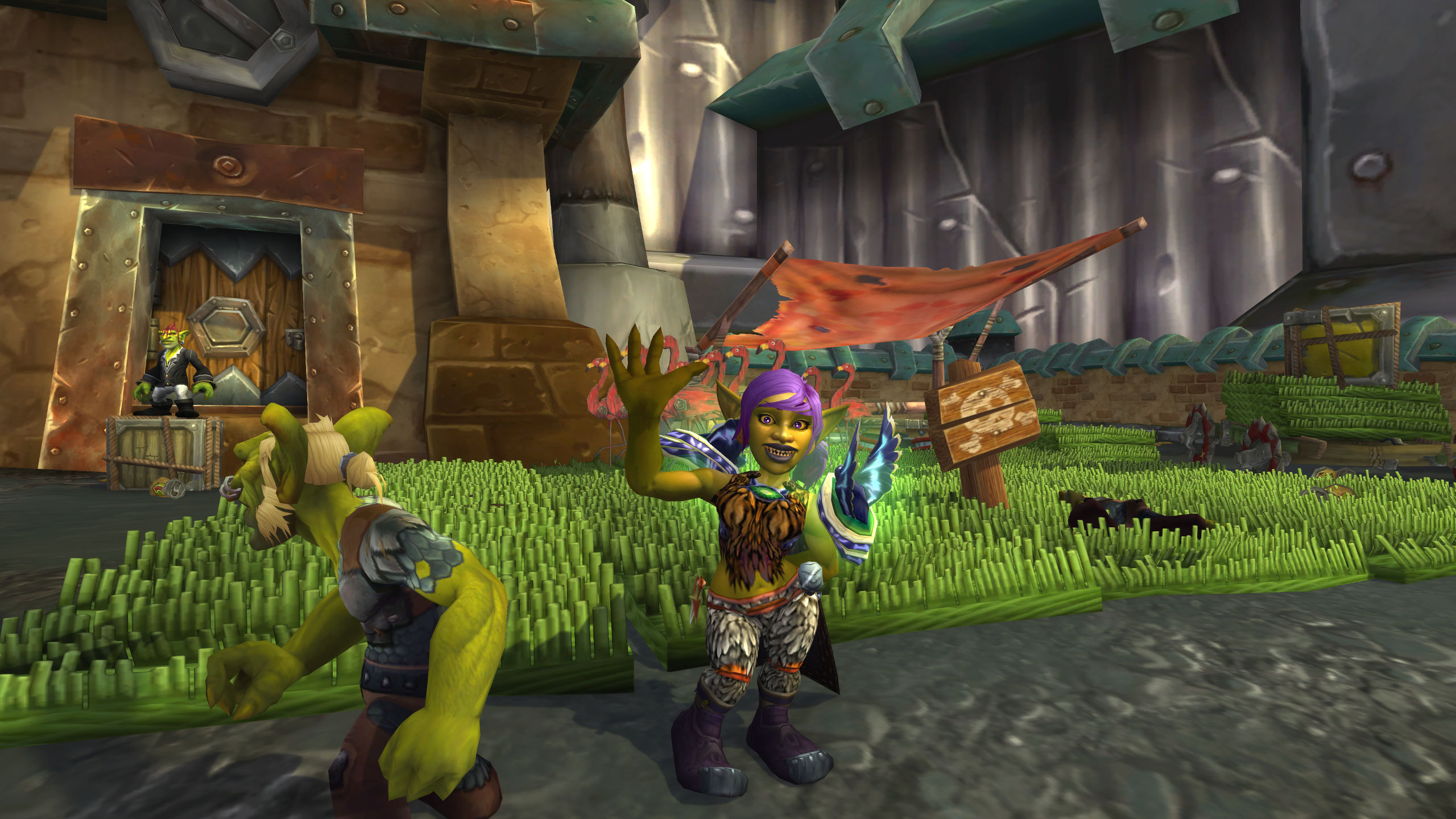 Welcome to the World of warcraft, Kezan Goblin Rogue